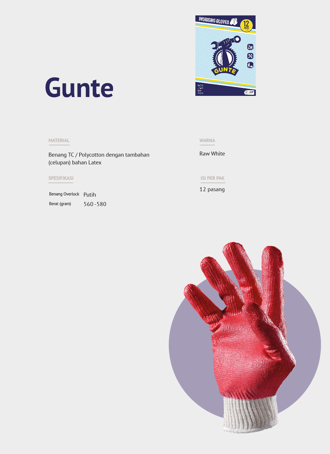 gloves gunte
